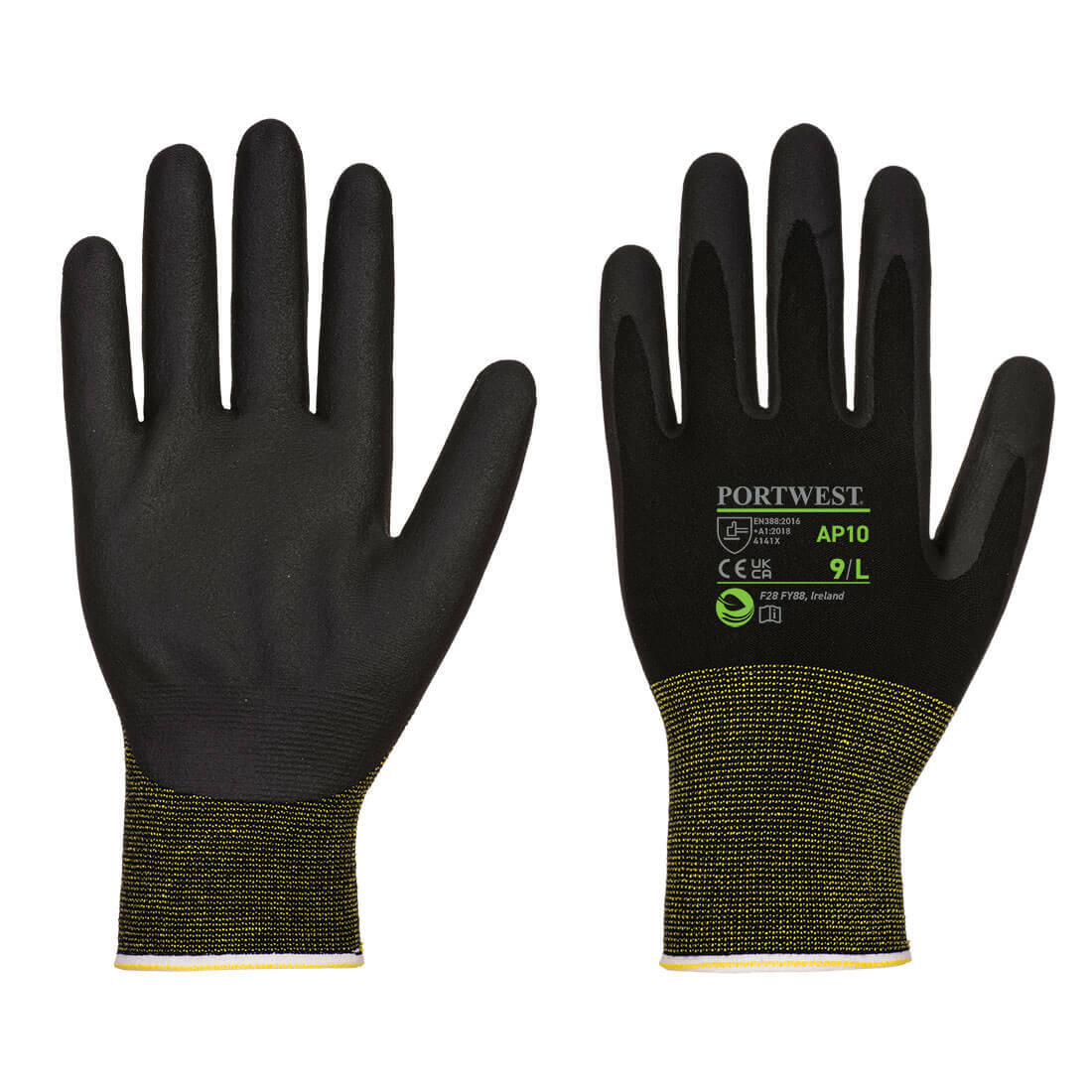 Portwest NPR15 Foam Nitrile Bamboo Glove - 12 pack - SafetyHQ