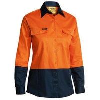 Bisley Women's Hi Vis Drill Shirt