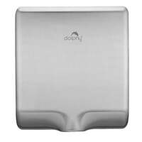 Dolphy tornado touchless automatic wall mount hand dryer 1000w stainless steel - silver