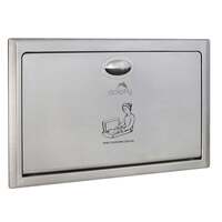 Dolphy waterproof recessed stainless steel baby change station 940x585x104 mm - silver