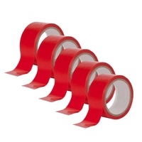 Dolphy floor marking tape (pack of 5) - red