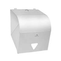 Dolphy secure lock stainless steel paper towel dispenser - white