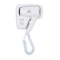 Wall mount hair dryer 1200w - white