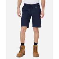 Mens Elastic Utility Short Navy