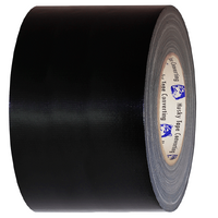 Husky Tape 12x Pack 360 Black Gaffer Tape 96mm x 40m