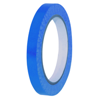 Husky Tape 144x Pack 550 PVC Film Tape Blue 12mm x 66m