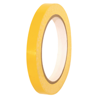 Husky Tape 144x Pack 550 PVC Film Tape Yellow 12mm x 66m