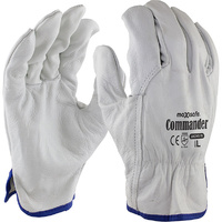 Maxisafe COMMANDER Premium Cow Grain Rigger Glove 12x Pack