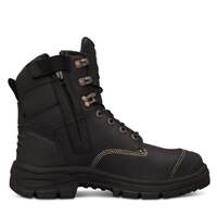 Oliver AT 55 Series 150mm Black Zip Sided Boot