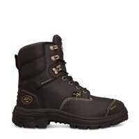 Oliver AT 55 Series 150mm Black Lace Up Met Boot