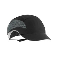 JSP Hardcap Aerolite Short Peak Black