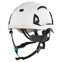 JSP Evo Alta Skyworker Vented Helmet With Wheel Ratchet White