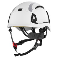 JSP Evo Alta Dualswitch Vented Helmet Cr2 With Wheel Ratchet White