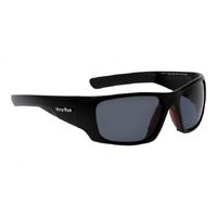 Ugly Fish TAC Polarised PT6771 Matt Black Frame Smoke Lens+AR Fashion Sunglasses