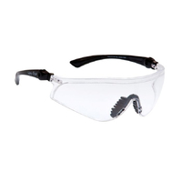 Ugly Fish Flare RS5959 Matt Black Frame Clear Lens Safety Sunglasses