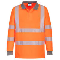 Portwest Eco High Visibility L/S Polo (6 Pack)