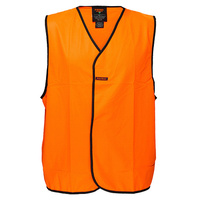 Prime Mover Hi-Vis Vest Class D 4x Pack