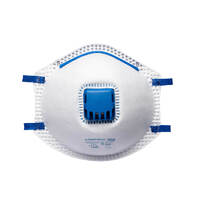 Portwest FFP2 Valved - Blister Pack(3) Colour White Size