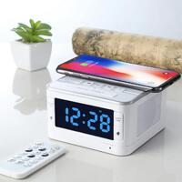 Bluetooth Wireless Charge Clock Radio