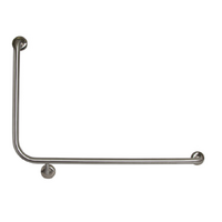 Wall Mount Safety Grab Rail (Left) -  Silver