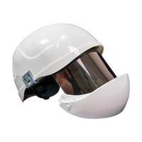 Arc flash retractable Face shield & Helmet HRC3 28cal/cm2